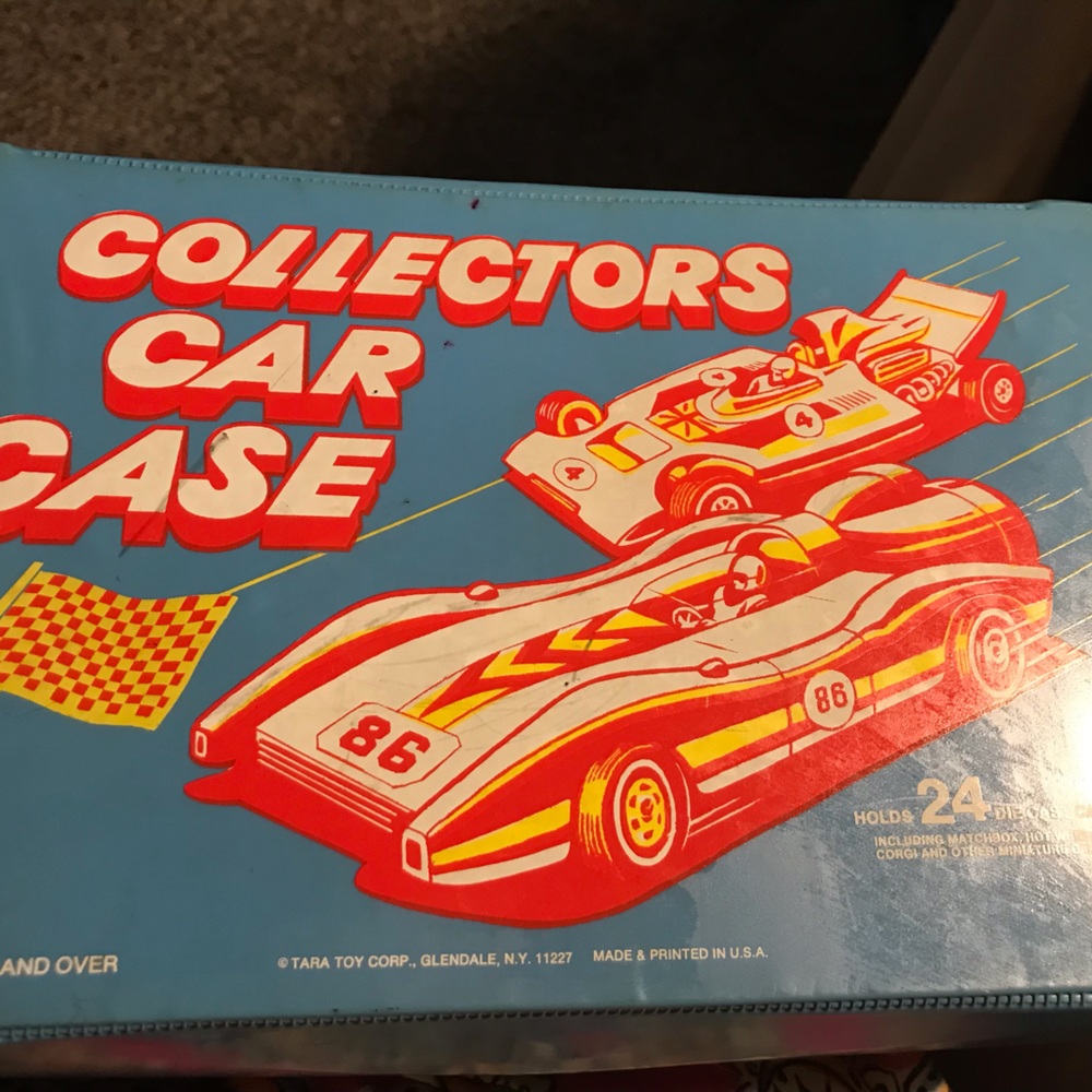 Collectors car case vintage